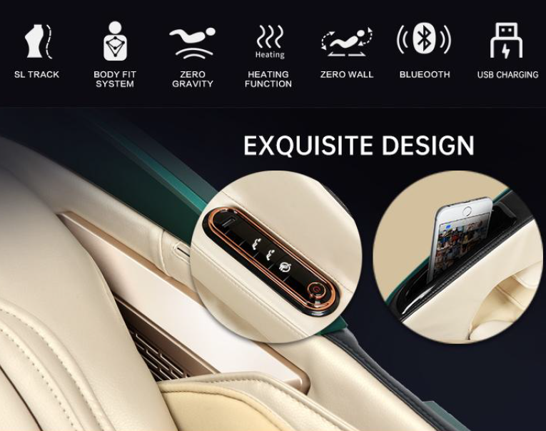 masazne kreslo Damico Repor Blue dizajnové prvky.jpg